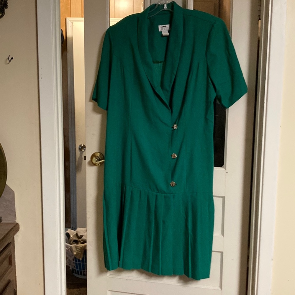 Elegant Green Dress